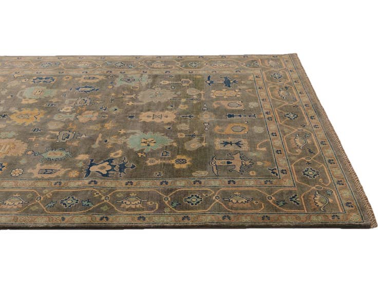 Detail image of 5' 7 x 7' 5 Hand Knotted Kazak Rug
