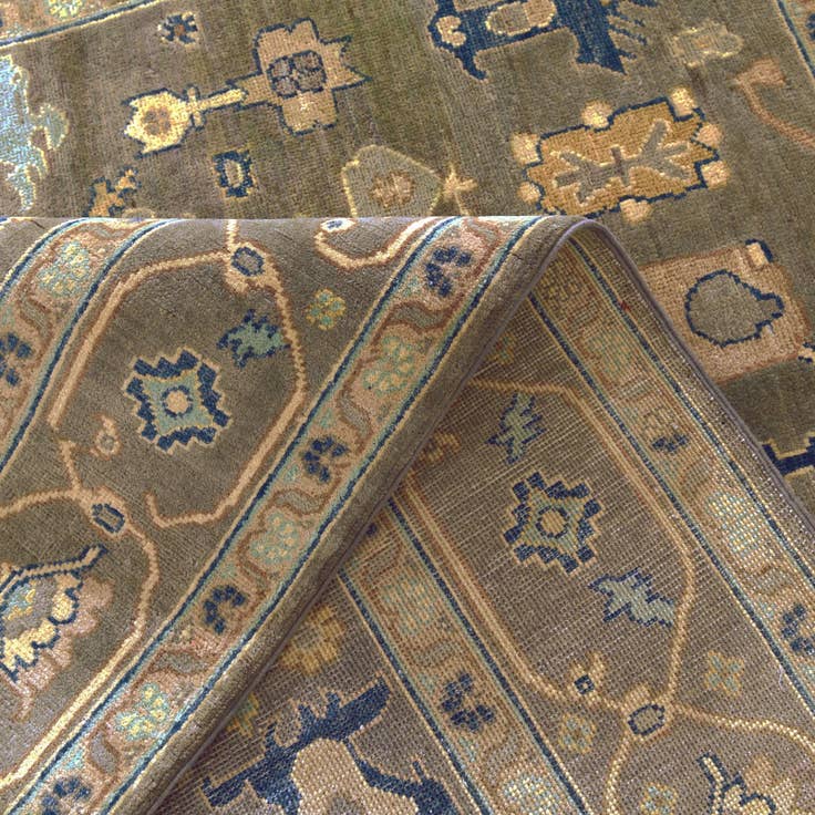 Detail image of 5' 7 x 7' 5 Hand Knotted Kazak Rug