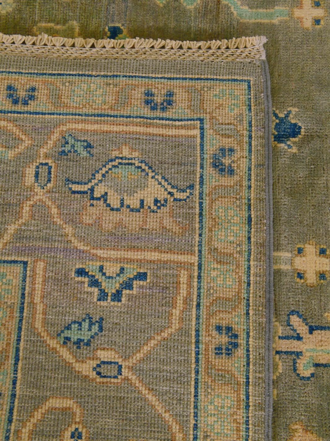 5' 7 x 7' 5 Hand Knotted Kazak Rug
