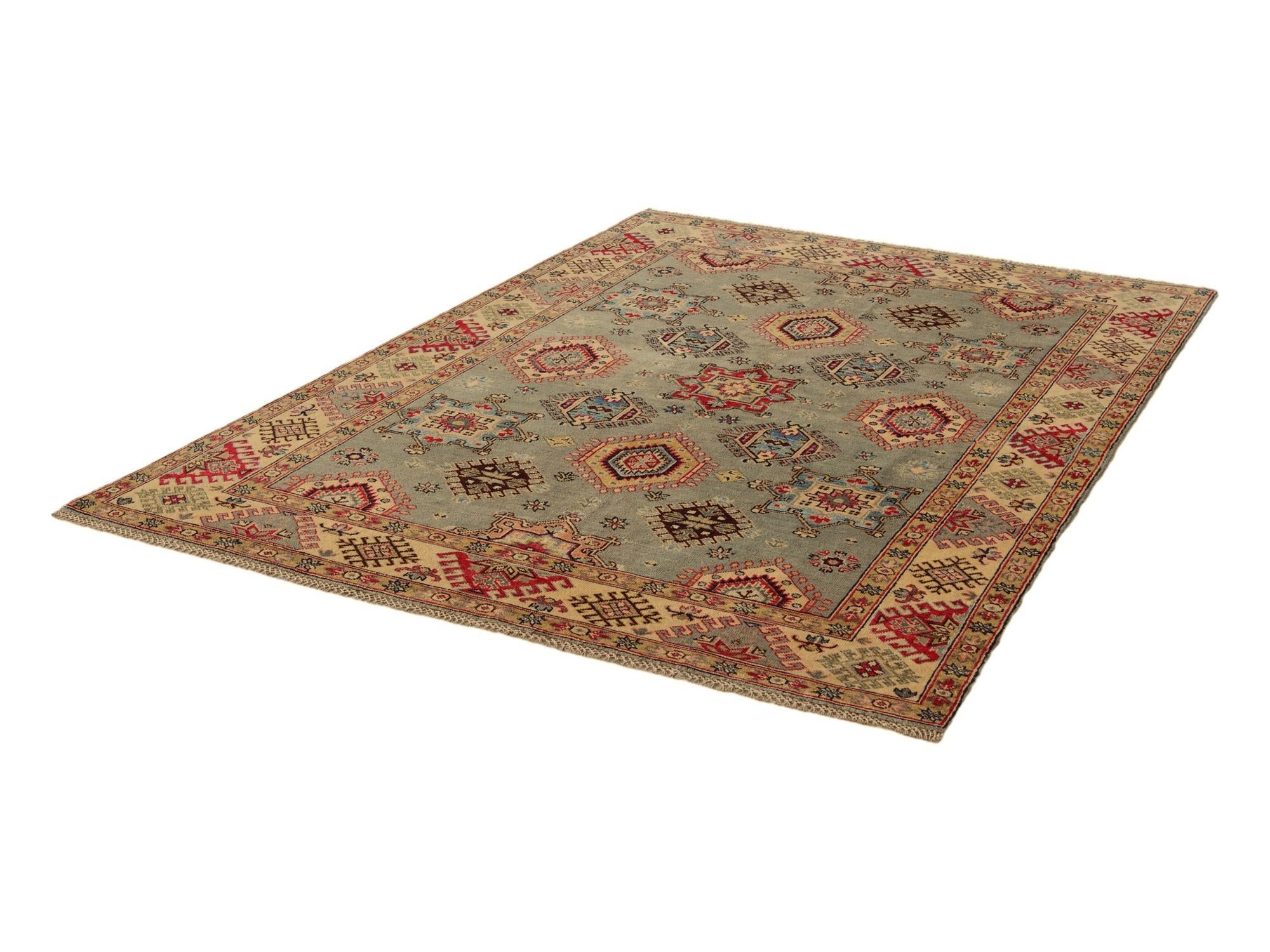 5' 5 x 7' 11 Hand Knotted Kazak Rug