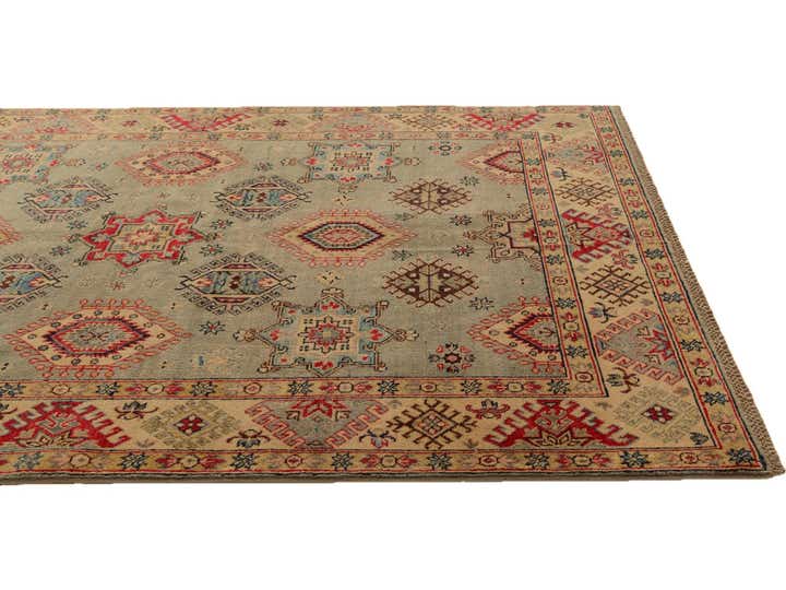 5' 5 x 7' 11 Hand Knotted Kazak Rug