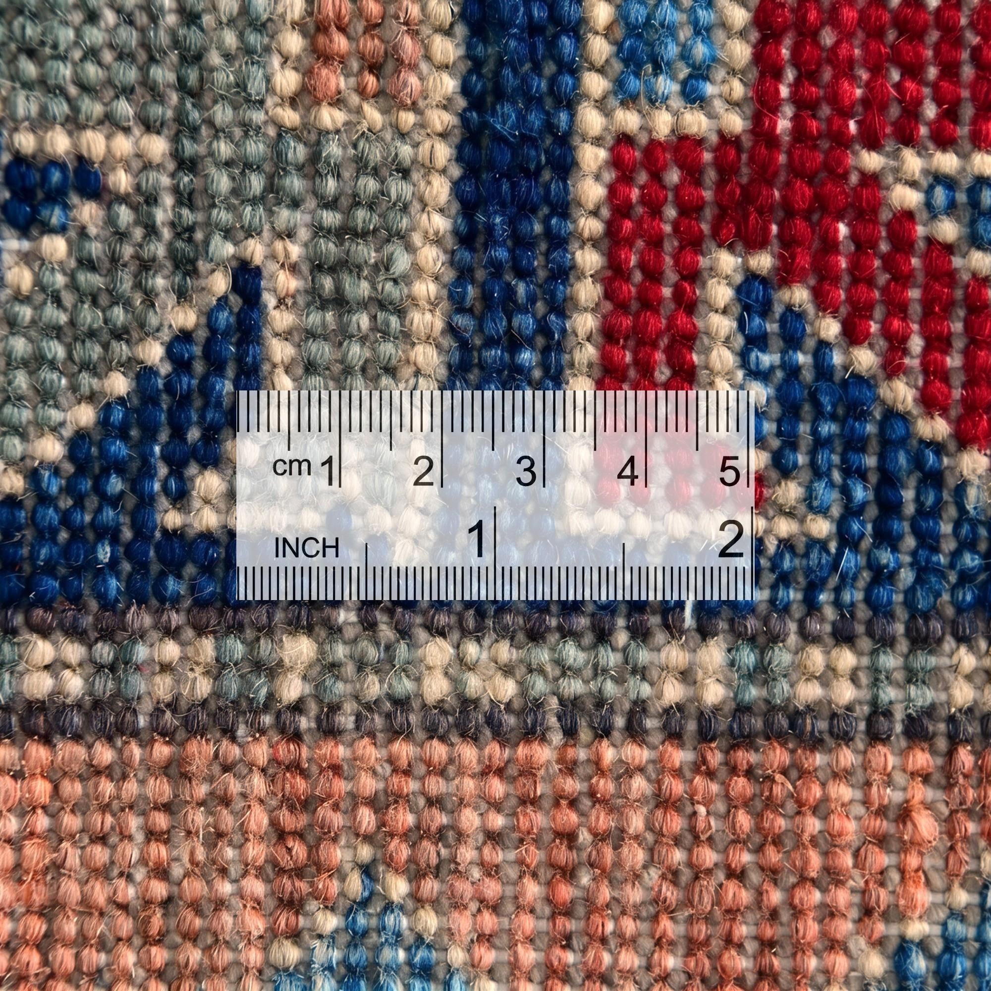 5' 7 x 7' 7 Hand Knotted Kazak Rug