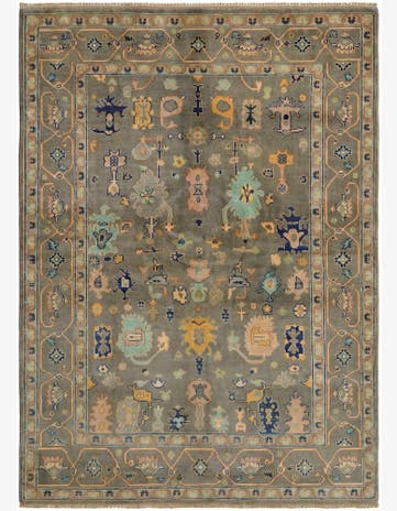 5' 8 x 7' 10 Hand Knotted Kazak Rug