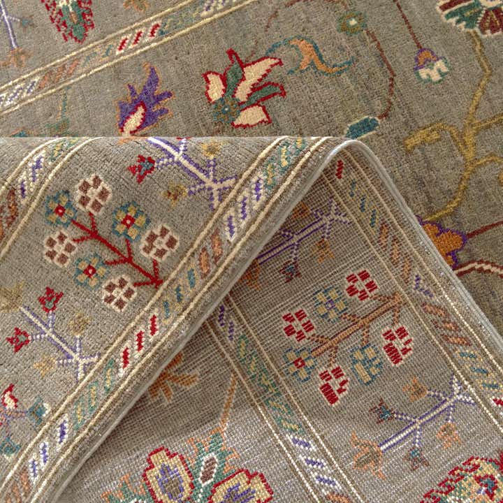 4' x 6' 3 Hand Knotted Kazak Rug