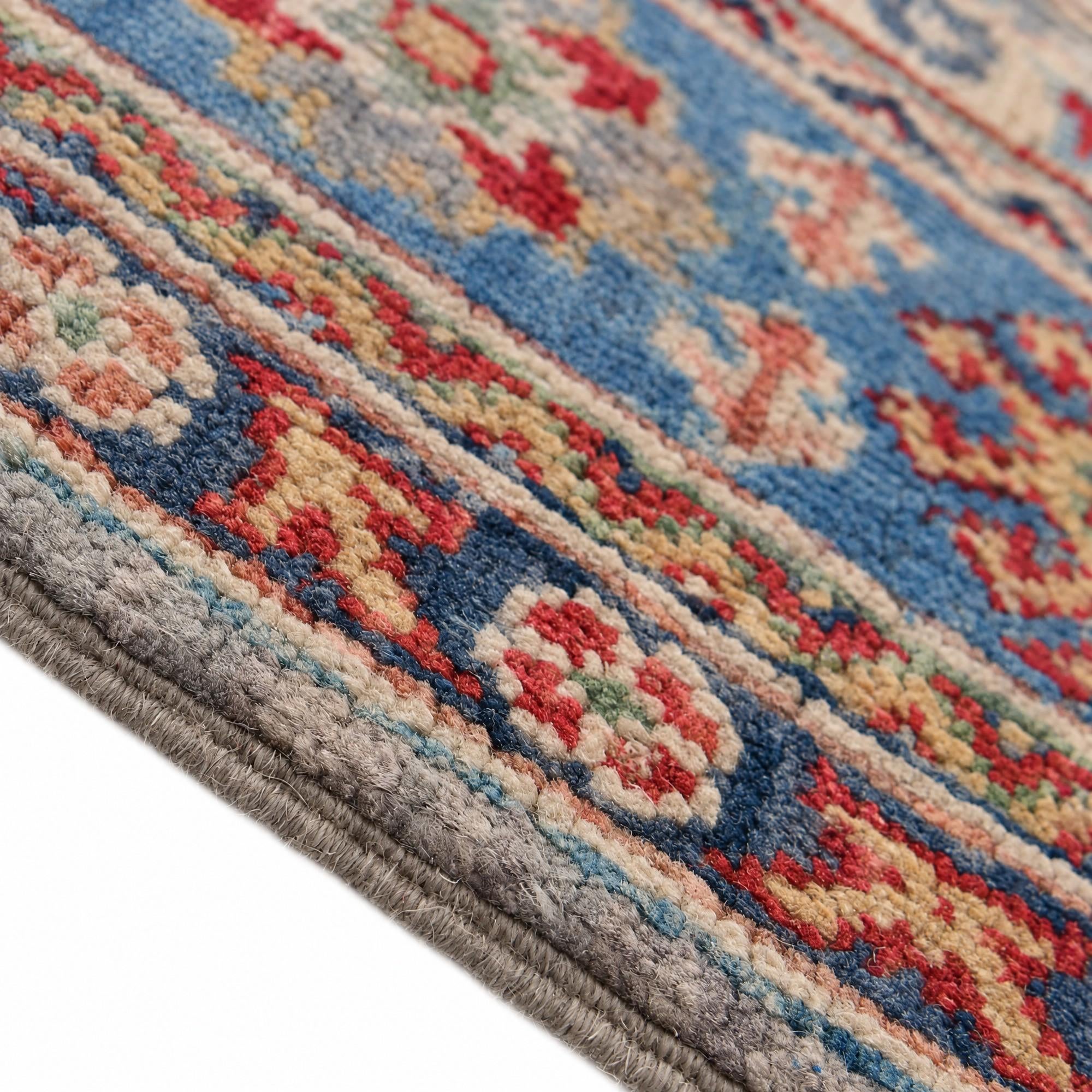125cm x 185cm Hand Knotted Kazak Rug