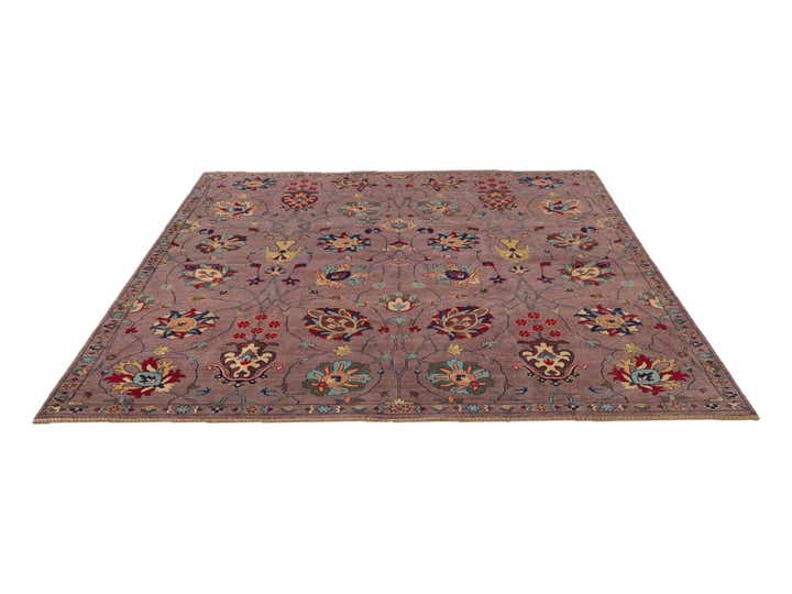 8' x 9' 9 Hand Knotted Kazak Rug