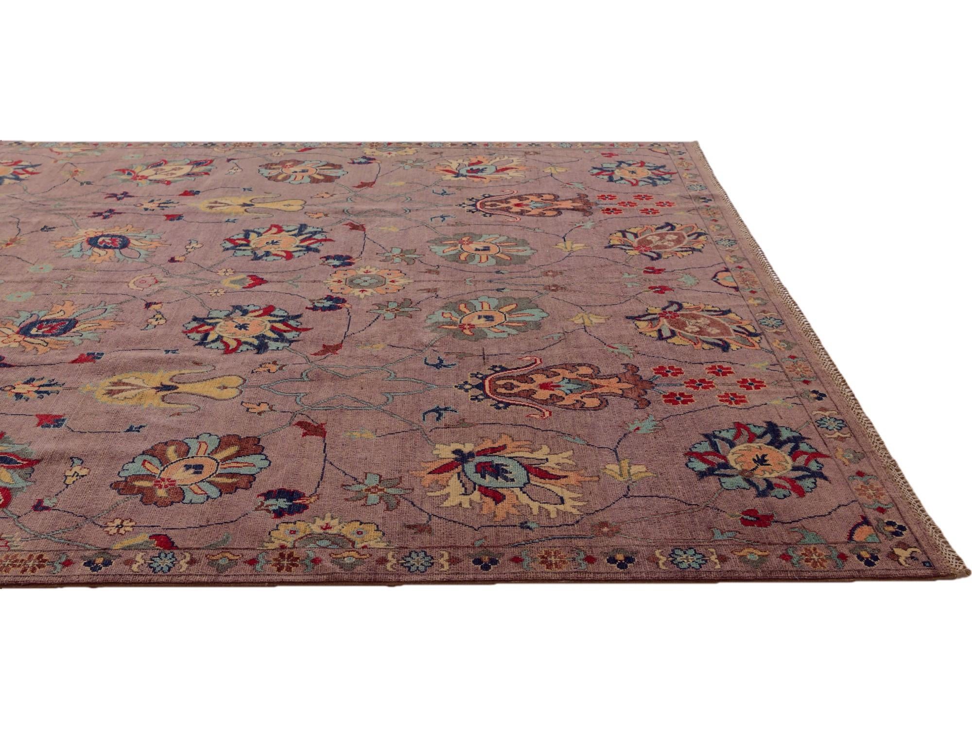 8' x 9' 9 Hand Knotted Kazak Rug