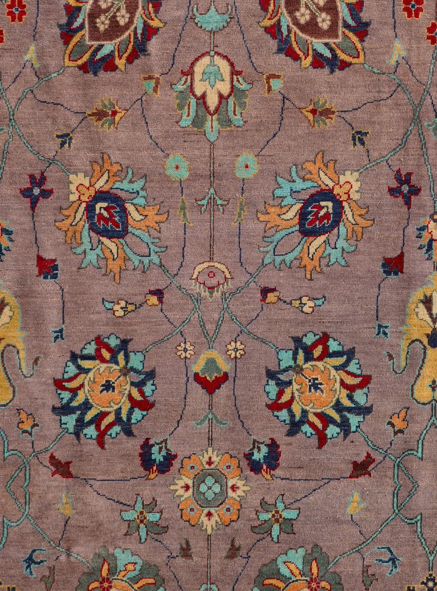 8' x 9' 9 Hand Knotted Kazak Rug