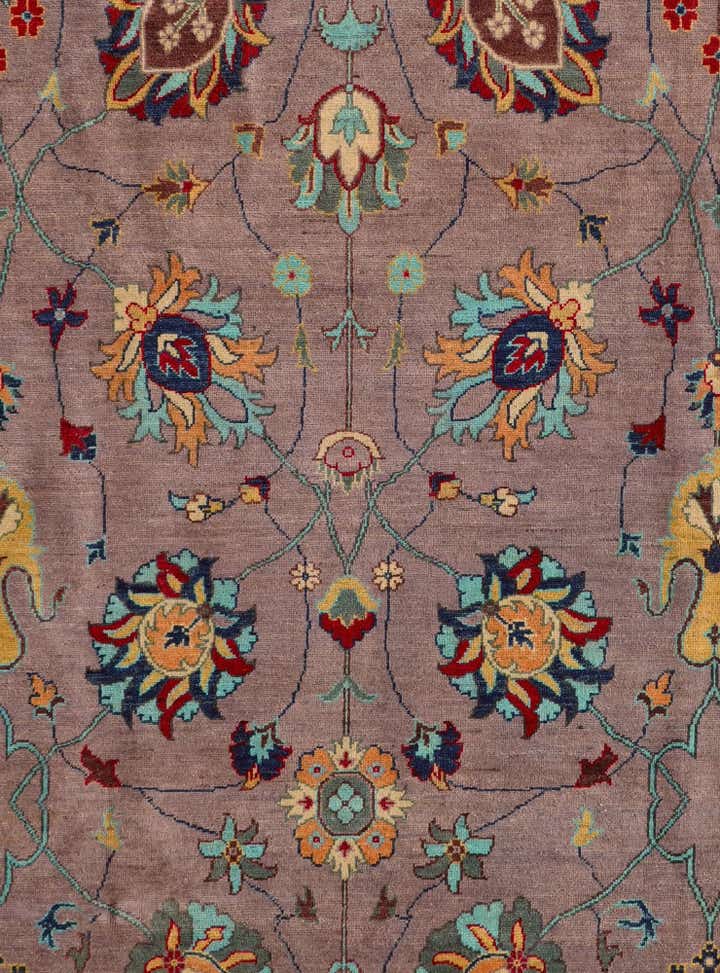 8' x 9' 9 Hand Knotted Kazak Rug