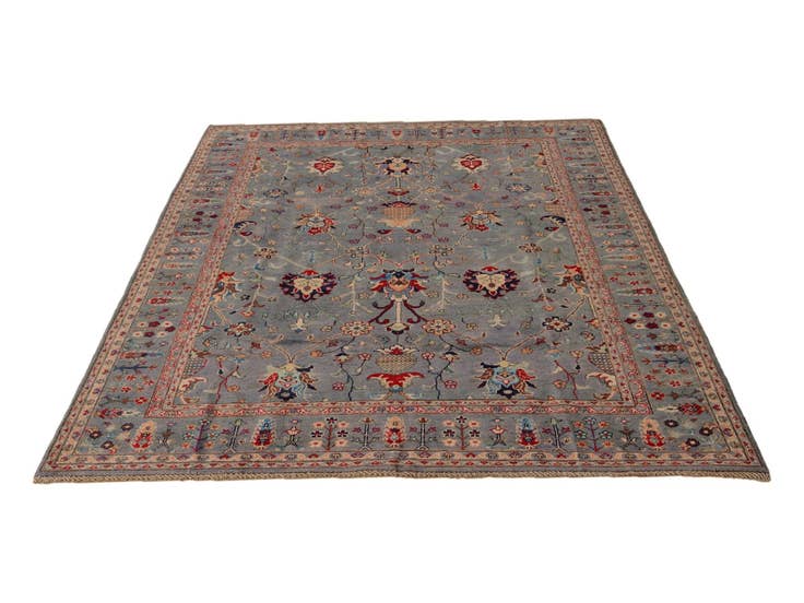 Detail image of 6' 3 x 9' 5 Hand Knotted Kazak Rug