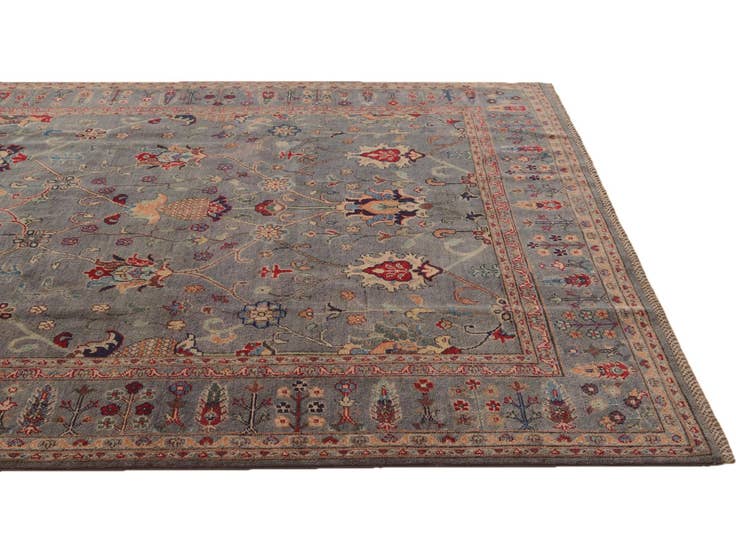 Detail image of 6' 3 x 9' 5 Hand Knotted Kazak Rug