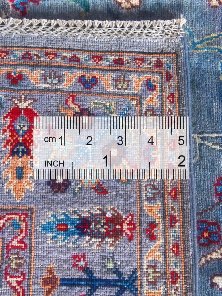 Detail image of 6' 3 x 9' 5 Hand Knotted Kazak Rug