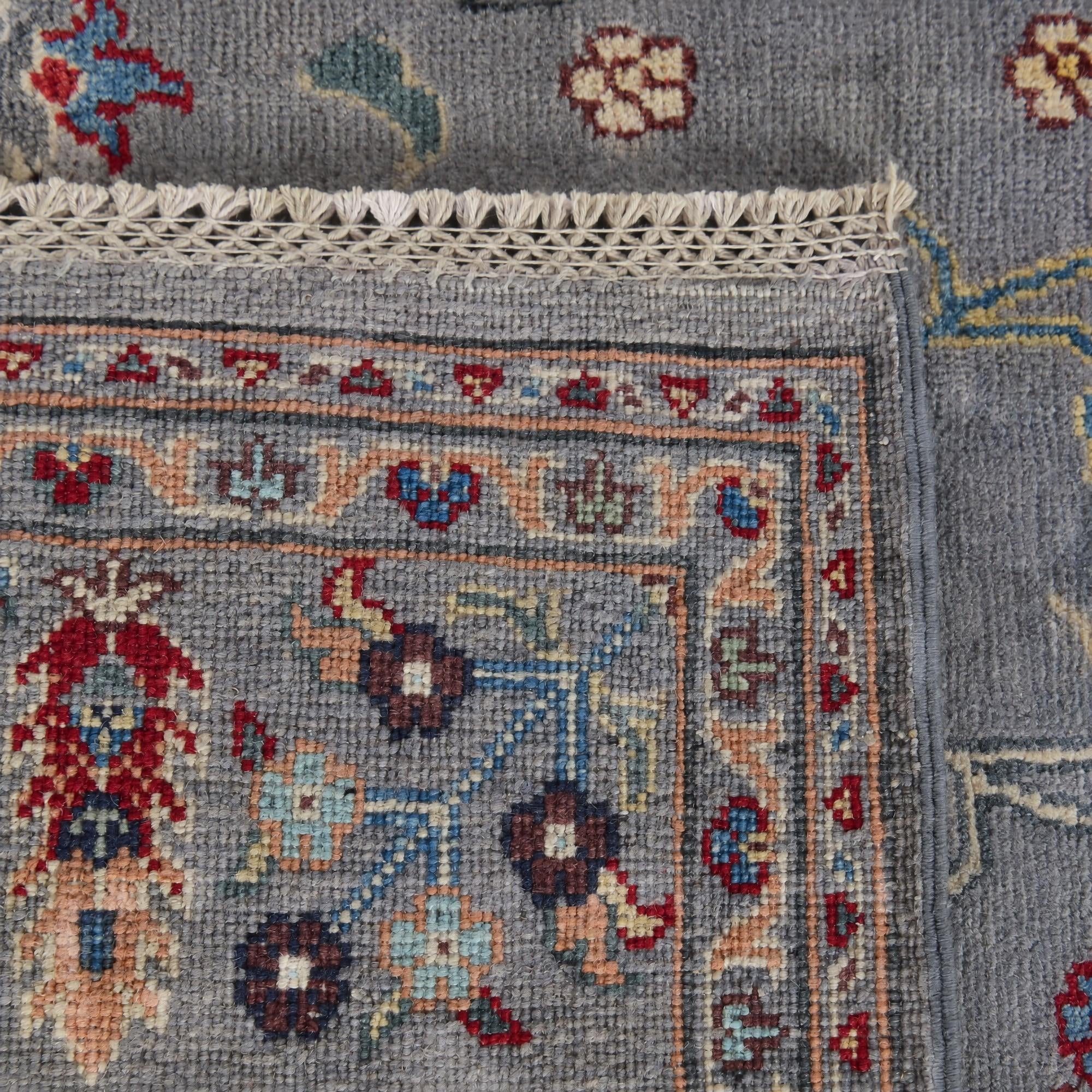 190cm x 285cm Hand Knotted Kazak Rug
