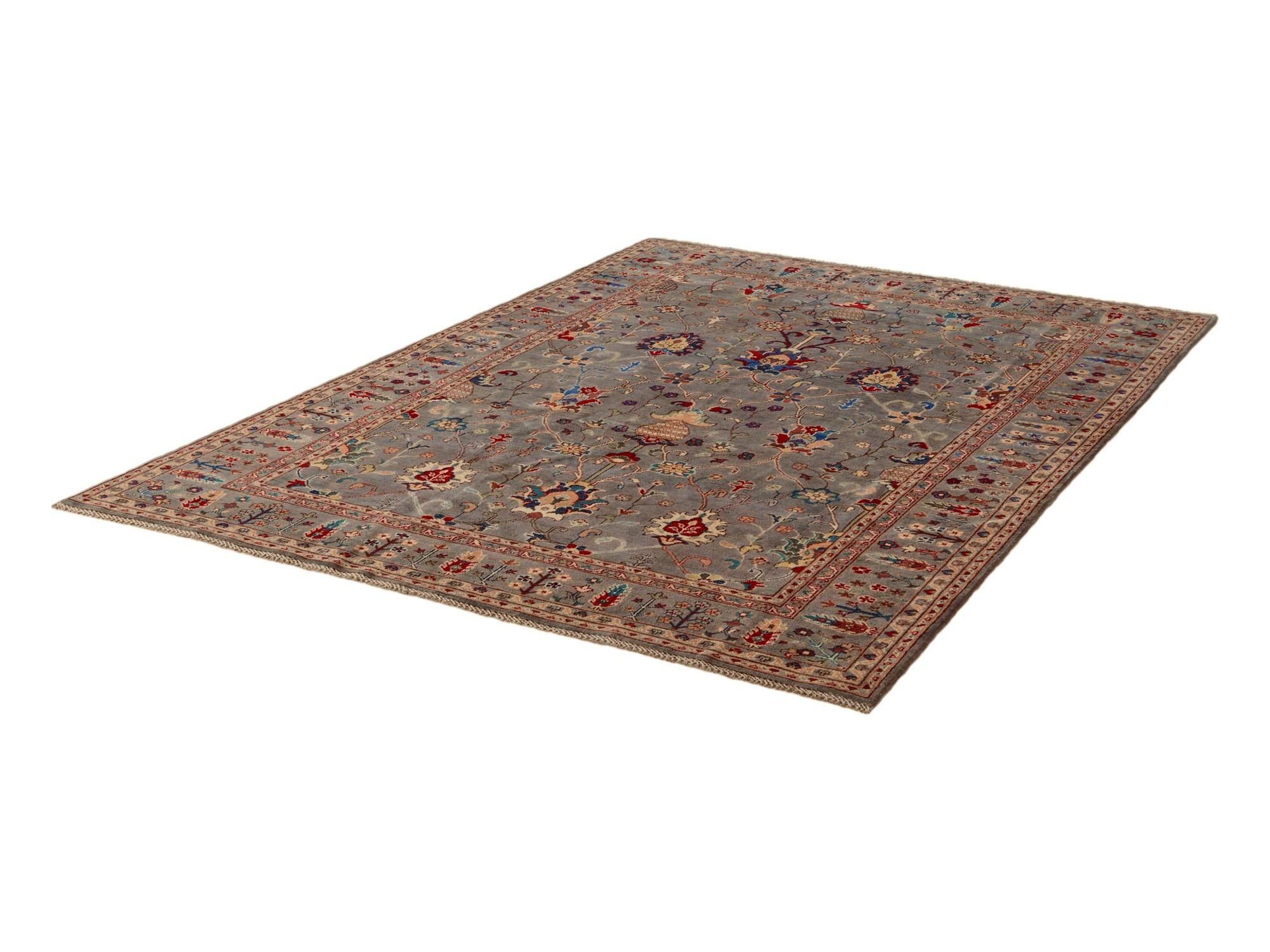 6' 8 x 9' 6 Hand Knotted Kazak Rug