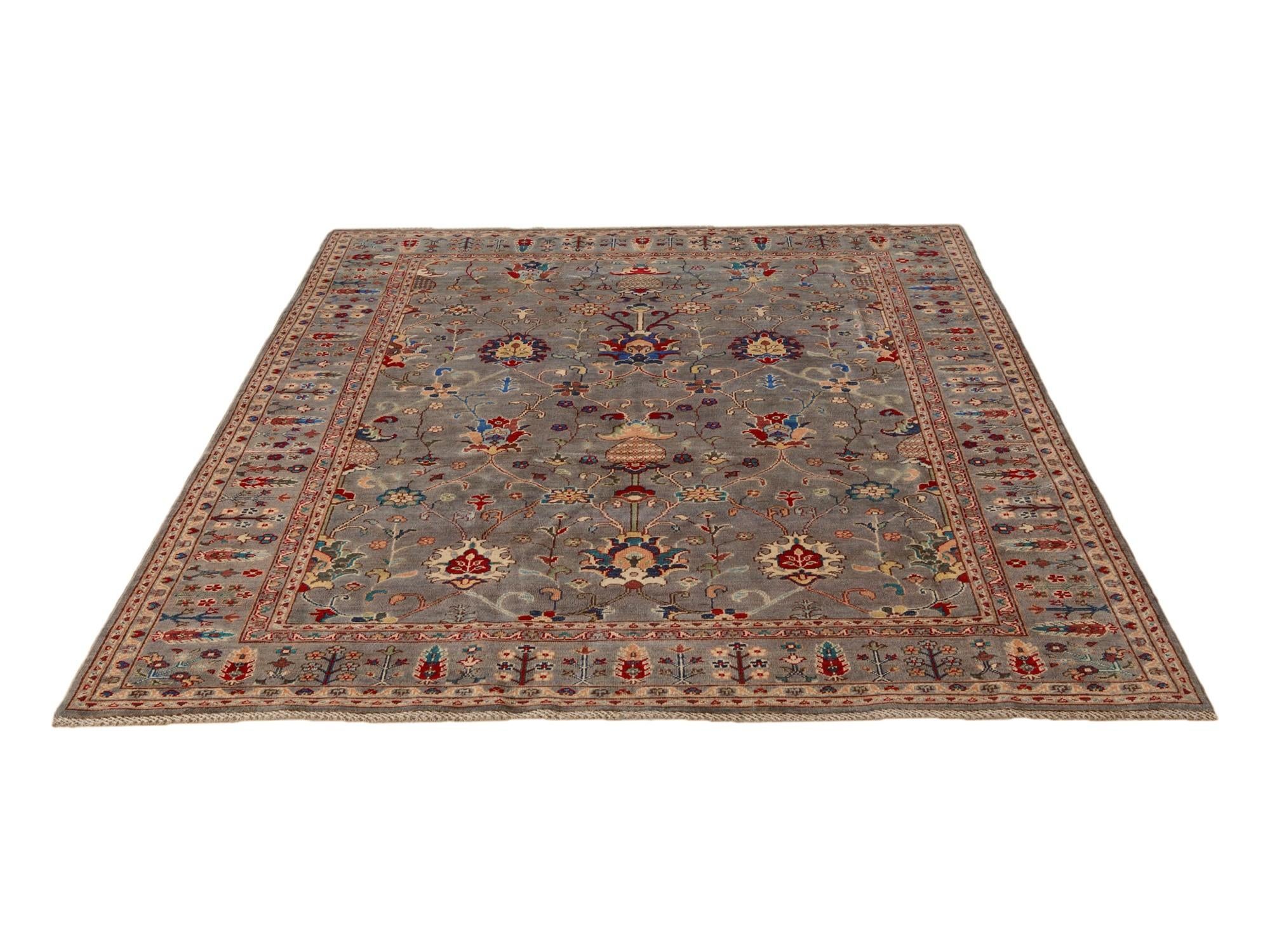 6' 8 x 9' 6 Hand Knotted Kazak Rug