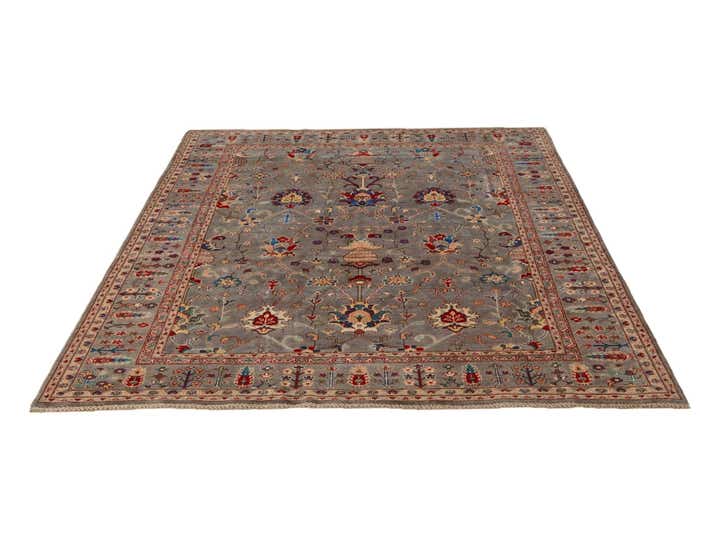 6' 8 x 9' 6 Hand Knotted Kazak Rug