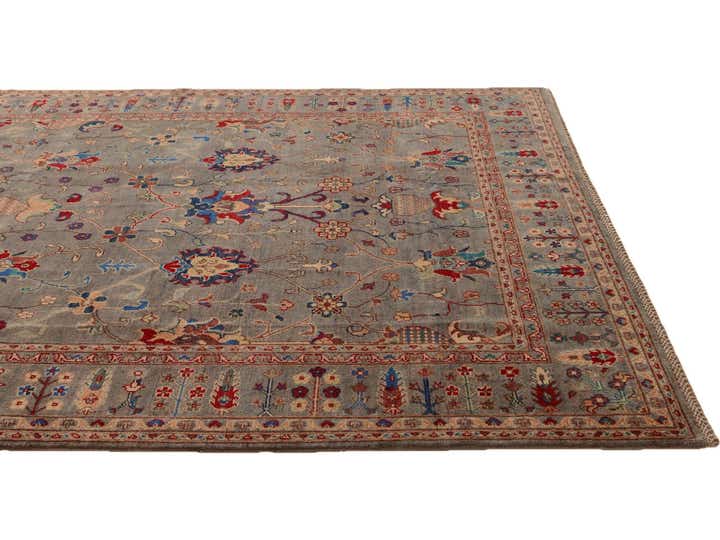 6' 8 x 9' 6 Hand Knotted Kazak Rug