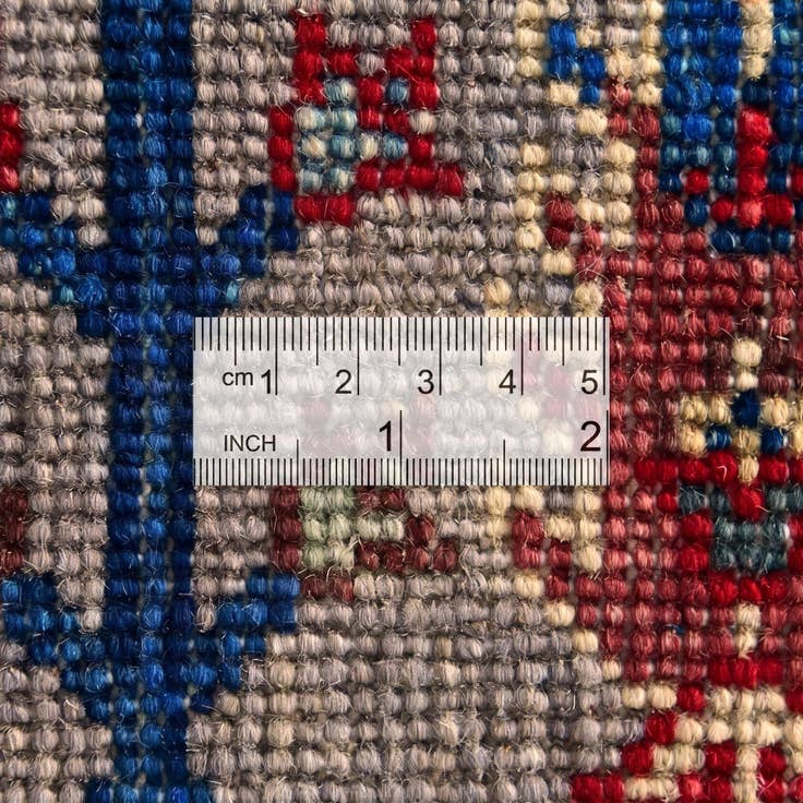 Detail image of 6' 8 x 9' 6 Hand Knotted Kazak Rug