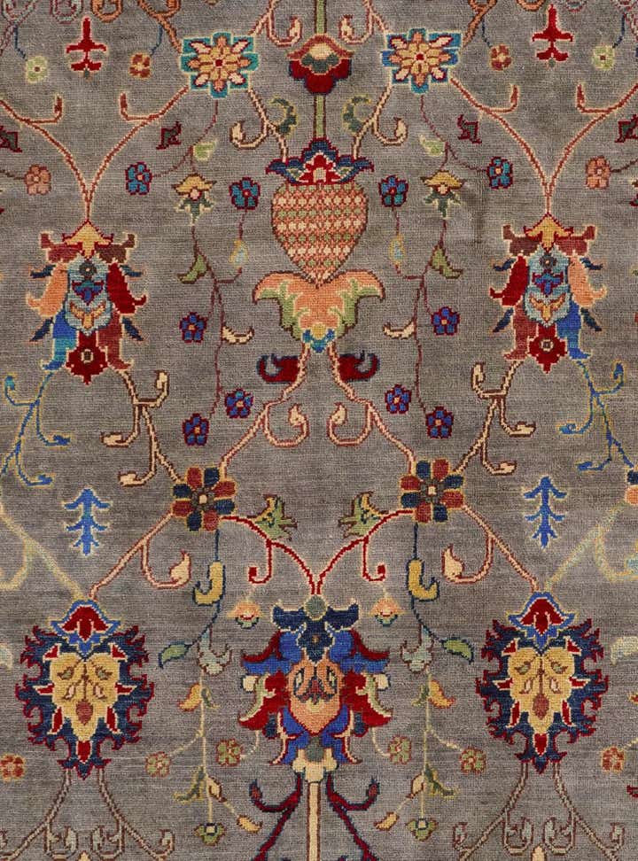 6' 8 x 9' 6 Hand Knotted Kazak Rug