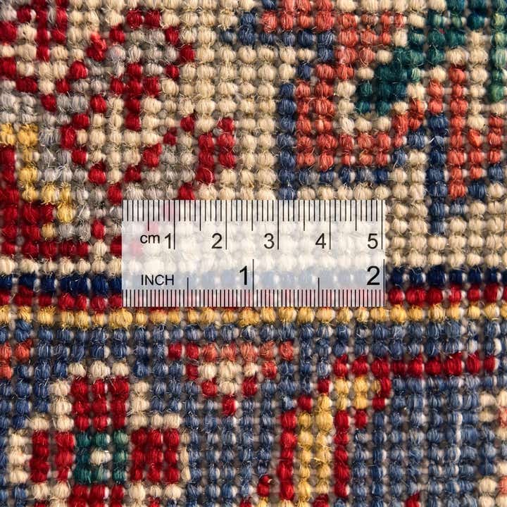 6' 1 x 9' 1 Hand Knotted Kazak Rug