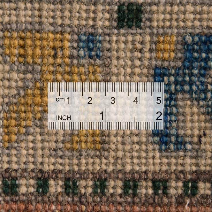 Detail image of 5' 9 x 8' 1 Hand Knotted Kazak Rug