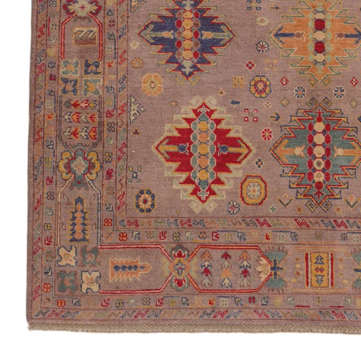 Detail image of 5' 7 x 7' 8 Hand Knotted Kazak Rug