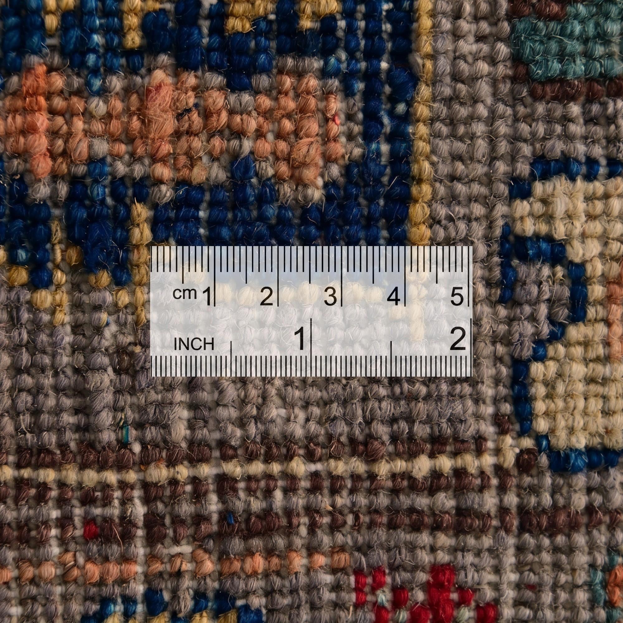 5' 7 x 7' 8 Hand Knotted Kazak Rug