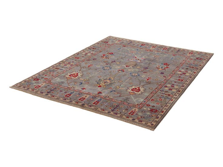 Detail image of 5' x 6' 5 Hand Knotted Kazak Rug