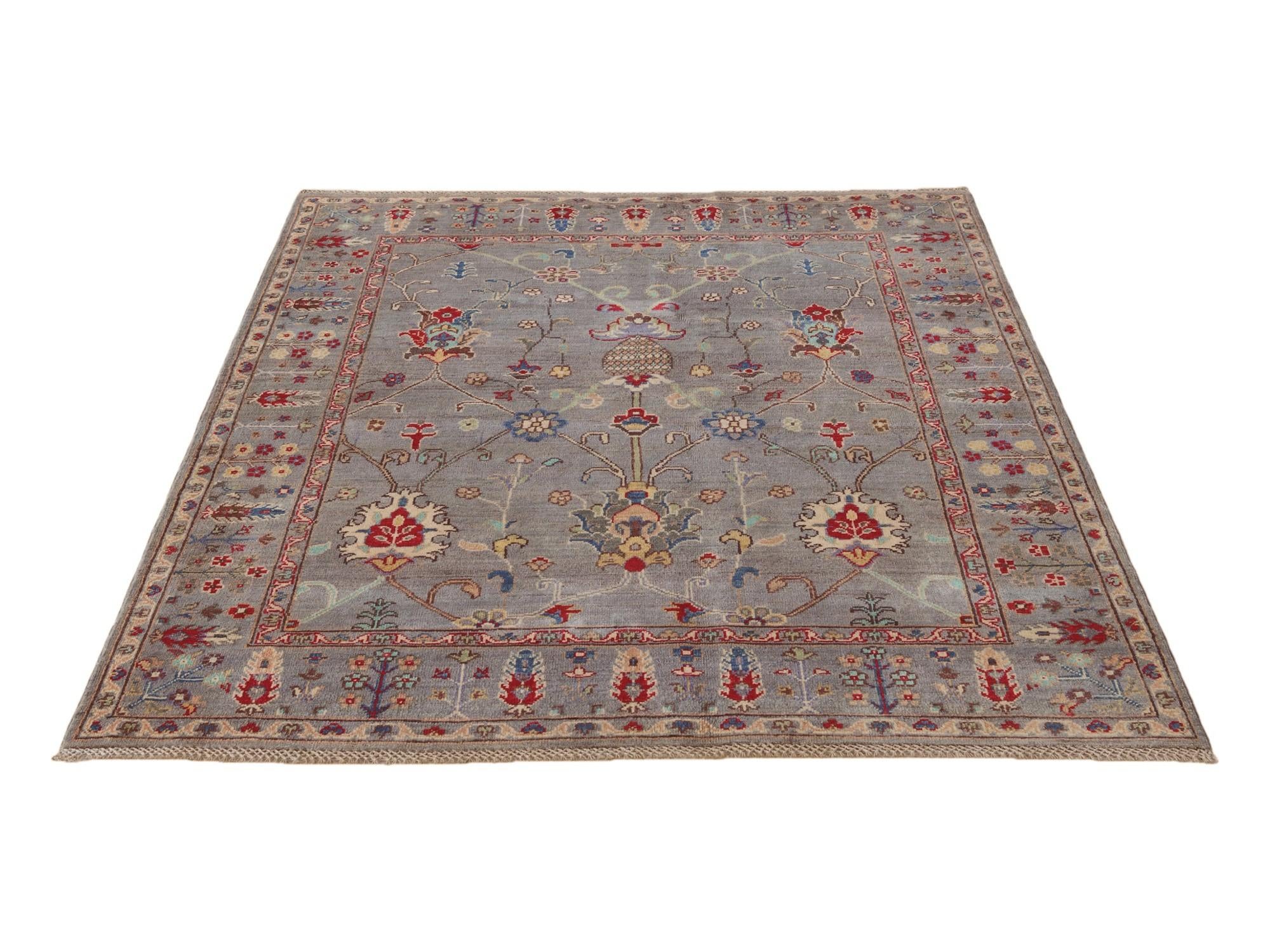 5' x 6' 5 Hand Knotted Kazak Rug
