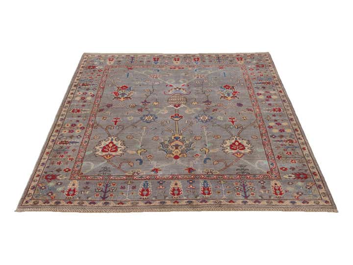 5' x 6' 5 Hand Knotted Kazak Rug