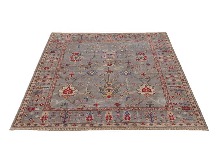 Detail image of 5' x 6' 5 Hand Knotted Kazak Rug