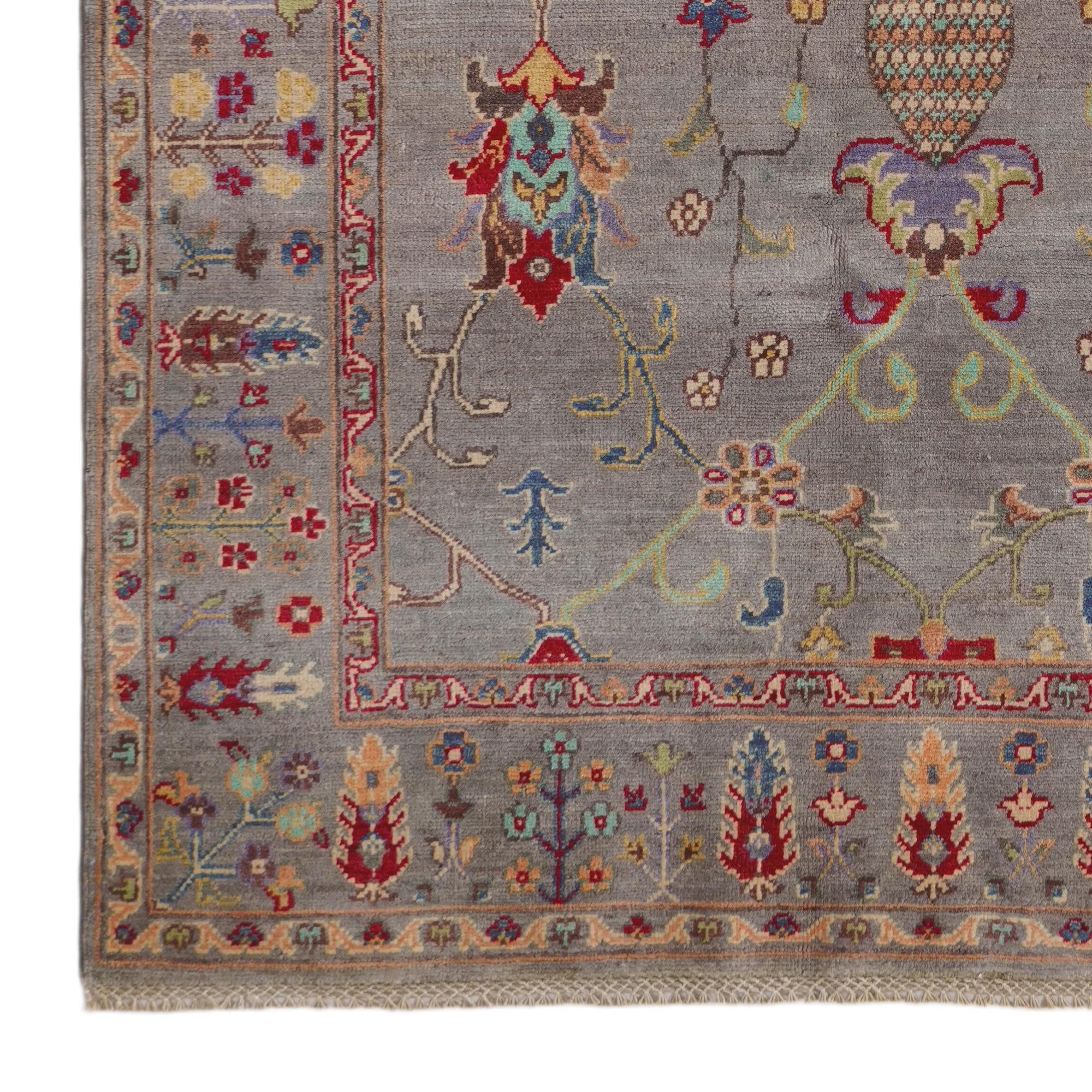 5' x 6' 5 Hand Knotted Kazak Rug