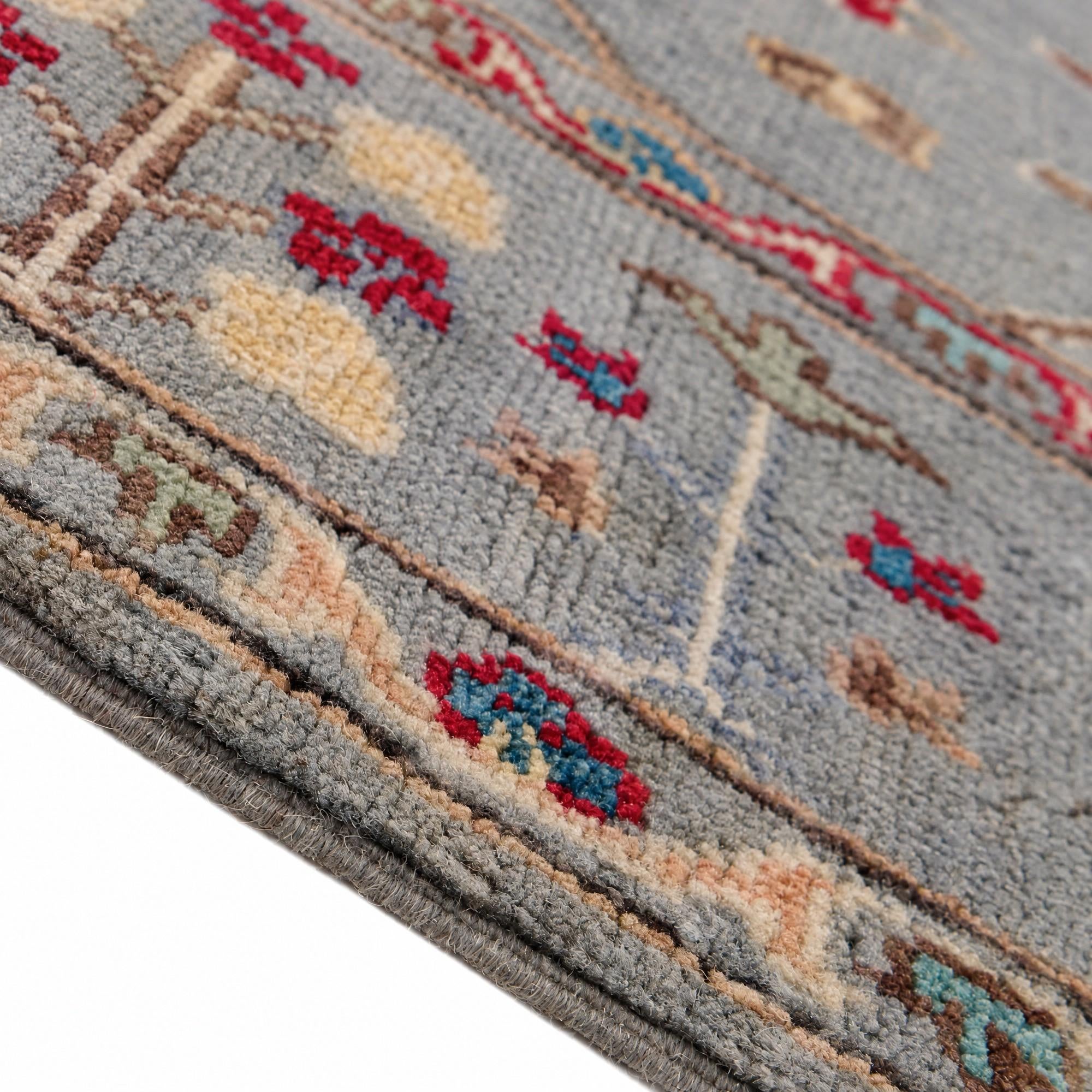 150cm x 195cm Hand Knotted Kazak Rug