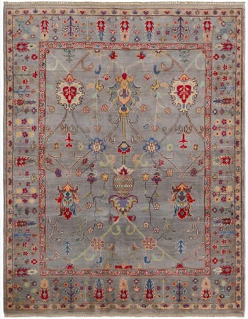 5' x 6' 5 Hand Knotted Kazak Rug