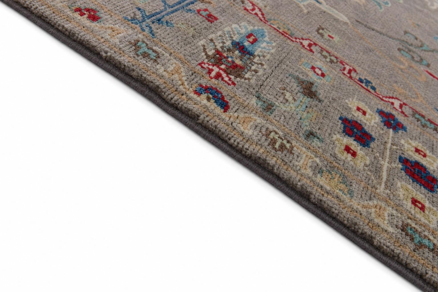 Detail image 8 of 12: 5' x 6' 5 Hand Knotted Kazak Rug
