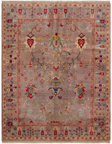 5' x 6' 5 Hand Knotted Kazak Rug