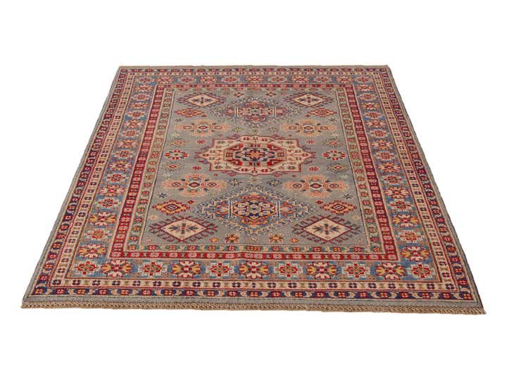 4' 2 x 5' 11 Hand Knotted Kazak Rug