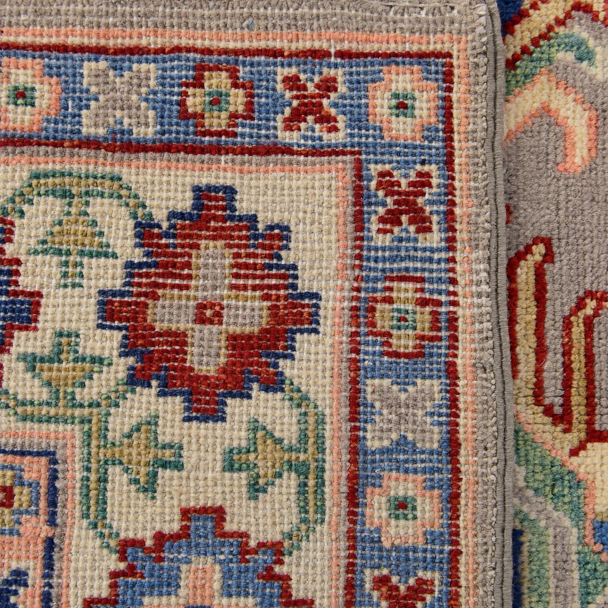 120cm x 180cm Hand Knotted Kazak Rug