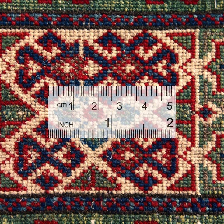 Detail image of 2' x 3' 5 Hand Knotted Kazak Rug