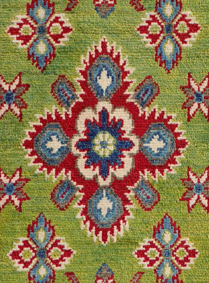 2' x 3' 5 Hand Knotted Kazak Rug