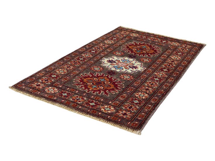 Detail image of 2' x 3' 3 Hand Knotted Kazak Rug