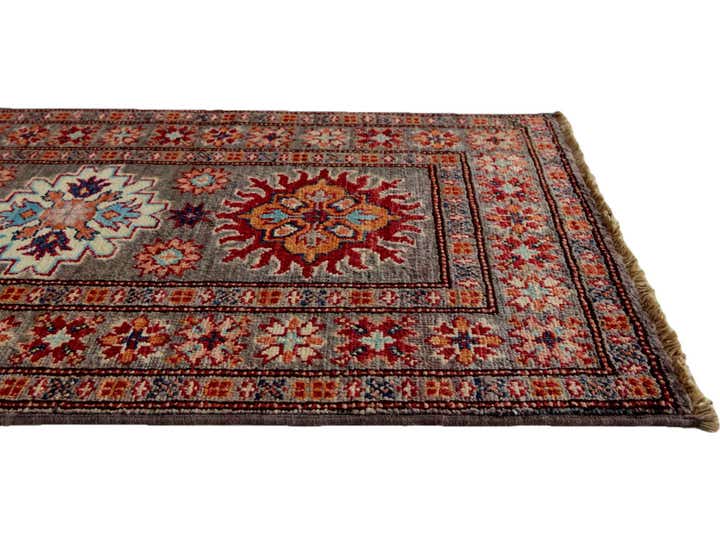 2' x 3' 3 Hand Knotted Kazak Rug
