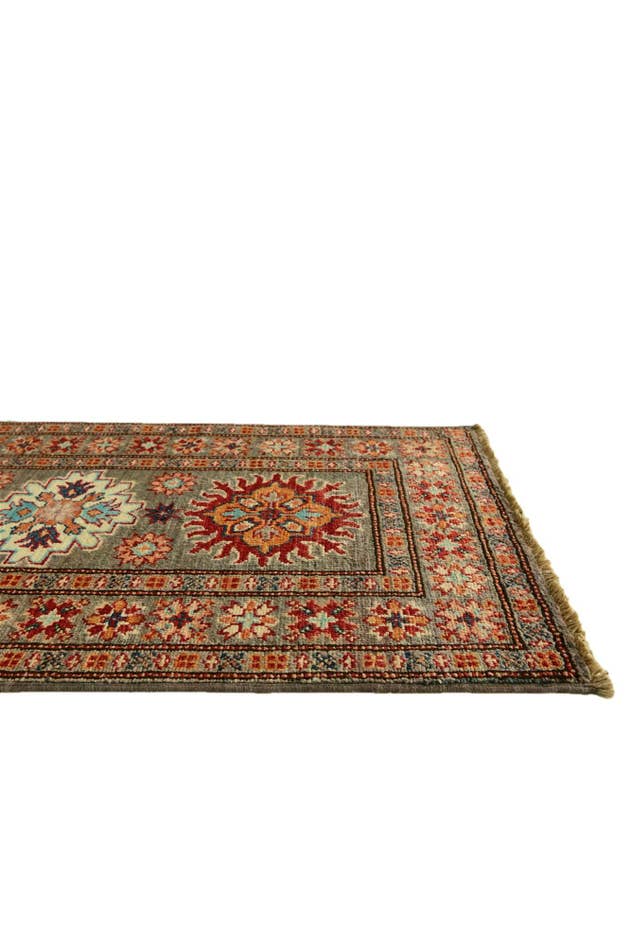 Detail image of 2' x 3' 3 Hand Knotted Kazak Rug