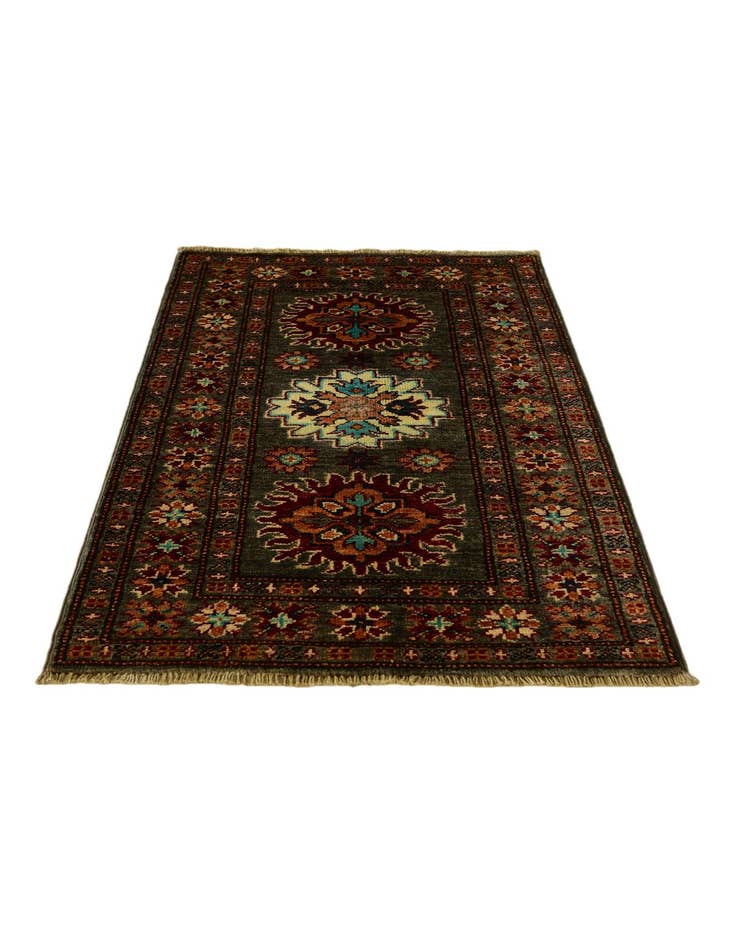 Detail image of 2' x 3' 3 Hand Knotted Kazak Rug