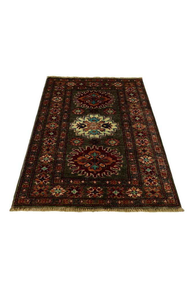 2' x 3' 3 Hand Knotted Kazak Rug