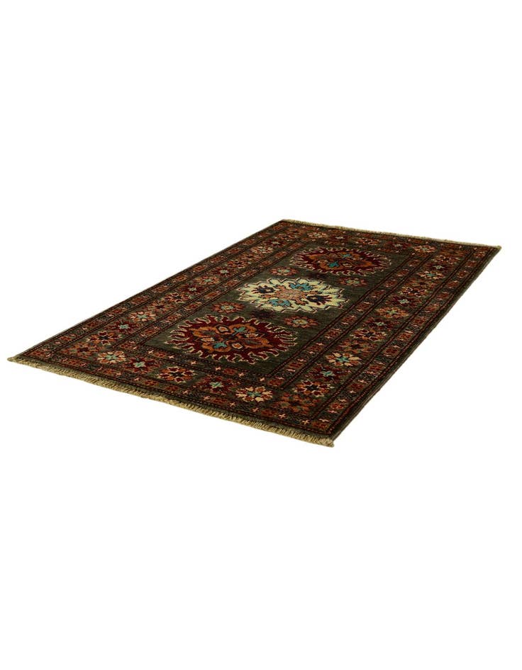 Detail image of 2' x 3' 3 Hand Knotted Kazak Rug