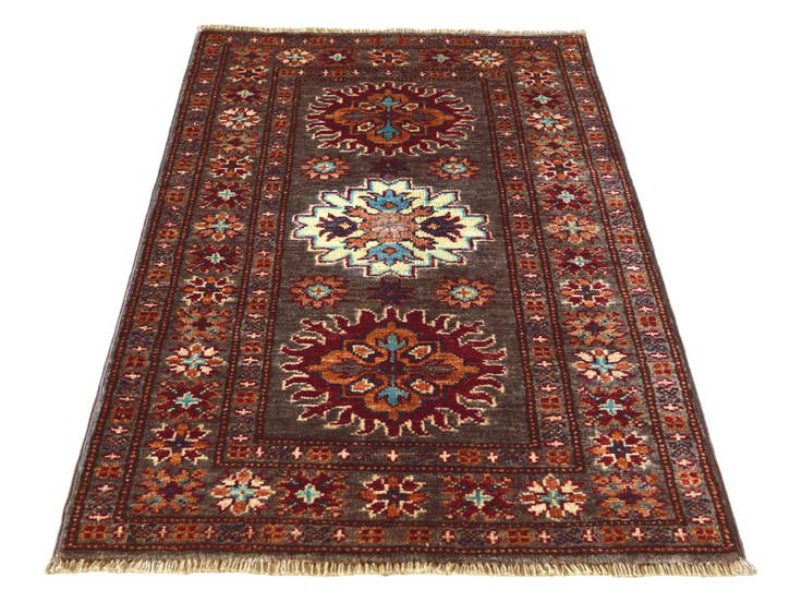 Detail image of 2' x 3' 3 Hand Knotted Kazak Rug