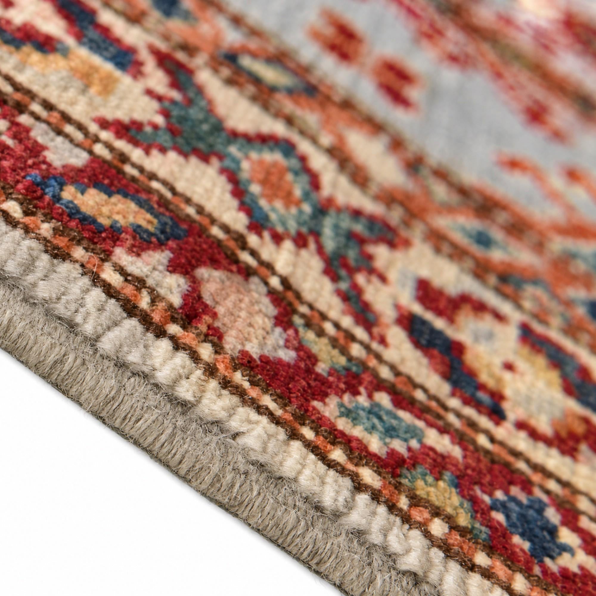 60cm x 90cm anudado a mano Kazak Alfombra