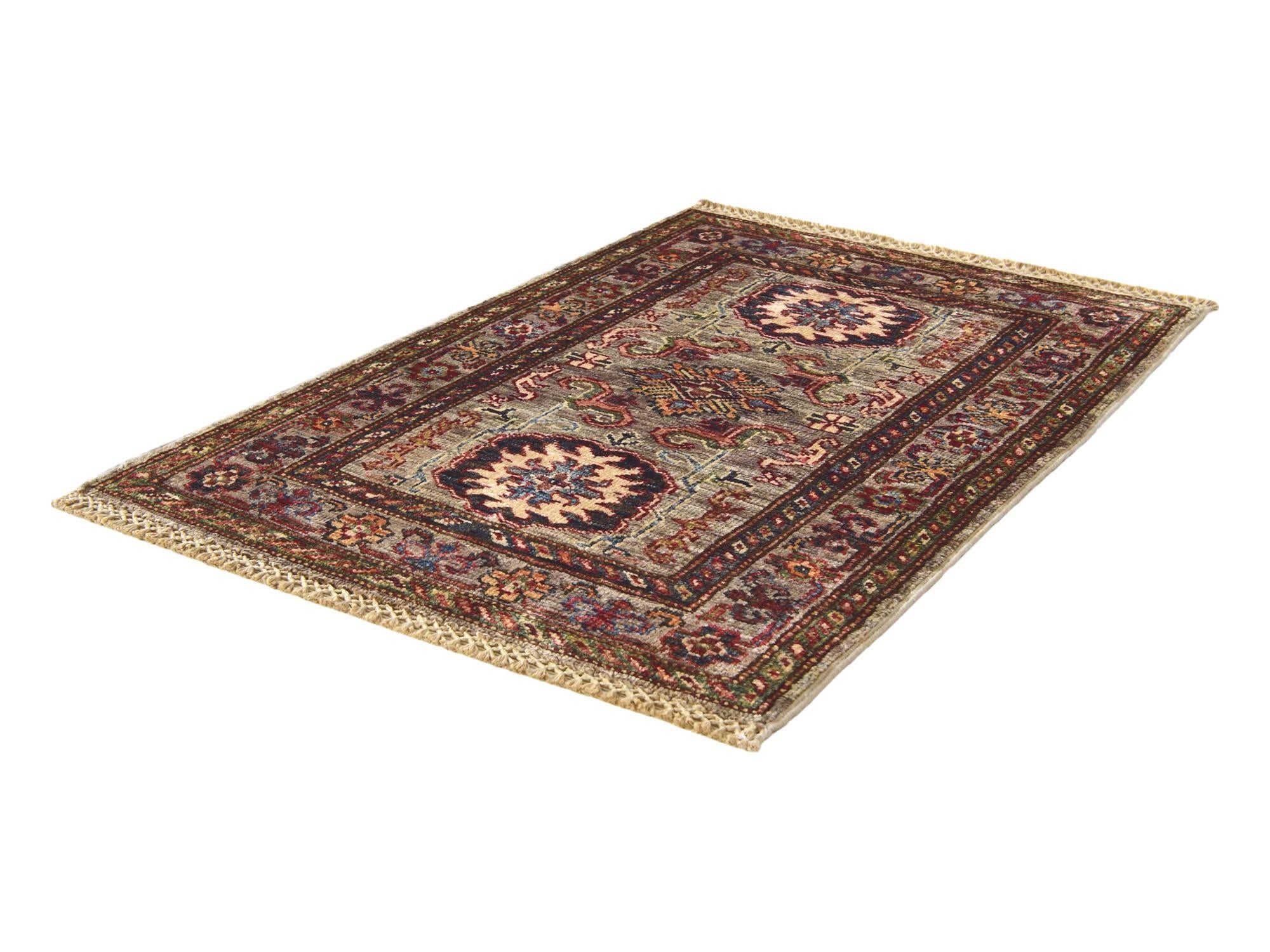 2' x 3' Hand Knotted Kazak Rug