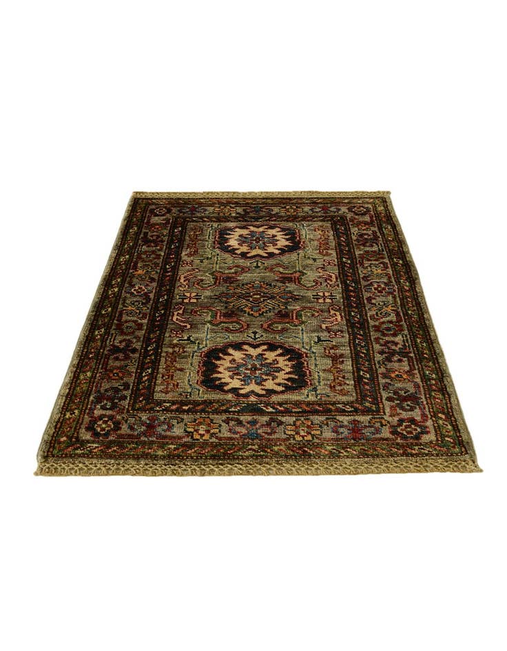 Detail image of 2' x 3' Hand Knotted Kazak Rug